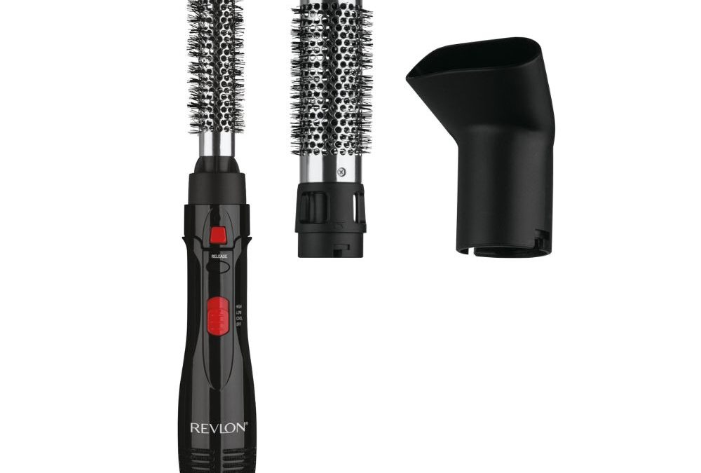 Revlon Style, Curl & Volumize 3 Pc Hot Air Brush Kit RV440F